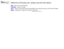 Tablet Screenshot of dovedy.com
